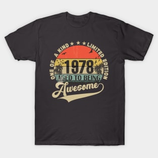 Vintage Year 1978 T-Shirt